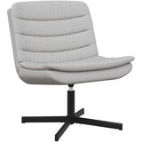 Stolica na kotačiće Oblačnosiva 63 x 75 x 76 cm tkanina | Eponuda.com