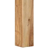 vidaXL Stolić za kavu 80 x 80 x 40 cm od masivnog bagremovog drva | shoptok.hr