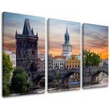  Slike na platnu 3-delne ČEŠKA CZ004E30 (moderne slike na) | Shoptok.si