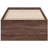 vidaXL okvir za krevet smeđi hrast 100 x 200 cm konstruirano drvo | shoptok.hr