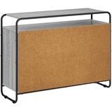 Komoda Siva Sonoma 102 x 35 x 75 cm Konstruirano drvo - Siva Sonoma 102 x 35 x 75 cm | shoptok.hr