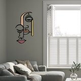 Wallity kubizm 28 multicolor decorative metal wall accessory | ePonuda.com