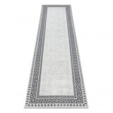 RugsX Tekač, tekač ALLURE 1960 Grški ključ, okvir - strukturna, elegantna, glamur belo / siva 60x200 cm, (21995638) | Shoptok.si