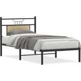 vidaXL Okvir kreveta bez madraca boja hrasta sonome 90 x 200 cm drveni | shoptok.hr