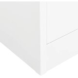  Uredski ormarić bijeli 90 x 40 x 180 cm čelični | Eponuda.ba
