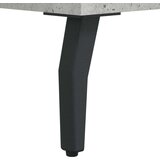 vidaXL Visoka komoda betonsko siva 69,5x34x180 cm inženirski les | Shoptok.si