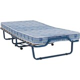 Boxxx zložljiva postelja 90 cm x 192 cm , les, kovina, tekstil modra cene