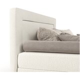 Maison de Rêve Bež oblazinjena postelja 90x200 cm Alba – | Shoptok.si