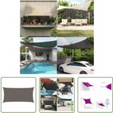  The Living Store Senčno jadro HDPE 2x3,5 m antracitno - Senčno Jadro, (21742988) | Shoptok.si