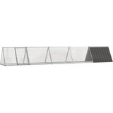 vidaXL Kavez za zečeve antracit 504 5x80 5x71 cm pocinčani čelik Cijene