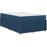  Konstrukcija postelje z vzmetnico Modra 120 x 200 cm blago, (5000123963) | Shoptok.si