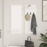  Vješalica za kapute na zidu s policom Bijelo 70 x 10 x 90 cm | shoptok.hr