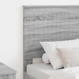 vidaXL Vzglavje z vzglavjem Siva Sonoma 80 cm Konstruiran les, (5000110108) | Shoptok.si