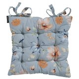 Madison Blazina za stol Toskana Florina (46 x 46 x 8 cm, Modra, 55% bombaž, 45% poliester) | Shoptok.si