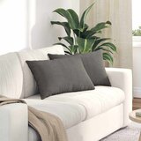  Jastučići za sofu 2 pcs Svijetlo siva 60 x 40 cm | shoptok.hr
