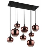 Globo 15548-8HG - Luster na sajli MAXY 8xE27/40W/230V u bakarnoj boji | Eponuda.com
