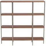 Ellos Home Regal u dekoru oraha u tamnoj prirodnoj boji 120x120x30 cm Lyllo – | shoptok.hr