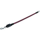 Flexi povodec za pse Vario LED Flash Belt Leash S/M, rdeča Cene