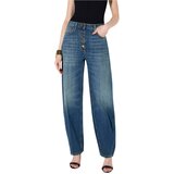 Elisabetta Franchi Jeans PJ10D66E2 Modra Cene