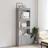 vidaXL Visoka komoda boja hrasta 63x33x180 cm od konstruiranog drva | shoptok.hr