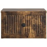  Stenski nočni omarici 2 pcs Dimljen hrast 33 x 34,5 x 20 cm, (5000209575) | Shoptok.si