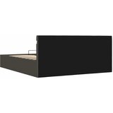  Hidraulični okvir za krevet od tkanine LED tamnosivi 180x200 cm | shoptok.hr