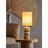 Bloomingville Lončena namizna svetilka v naravni barvi s tekstilnim senčilom (višina 53 cm) Marci – | Shoptok.si
