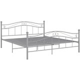 Furnova Posteljni okvir siv kovinski 160x200 cm, (21931449) | Shoptok.si
