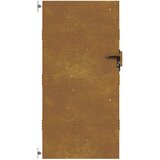  Vrtna vrata 85 x 175 cm od čelika COR-TEN | shoptok.hr