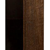Ixia Smeđa vitrina od masivnog manga 40x180x40 cm Ravi – | shoptok.hr