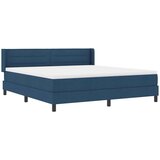  s opruga kutije s uzglavljem Plava 200 x 180 cm tkanina | shoptok.hr