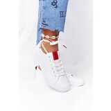 Big Star Women's Leather Sneakers With A Ribbon | Shoptok.si