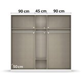 home24 OMARA S KLASIČNIMI VRATI, bela | Shoptok.si