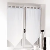 Bijele prozirne zavjese u setu 2 kom 60x90 cm Voiline –