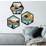 Wallity uramljena slika 6GEN1622974432, 35x35 cm, 3 dela | ePonuda.com
