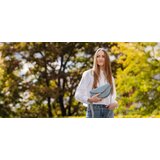 Vuch Torba Tricia Dusty Blue, 15 x 24 cm Slike