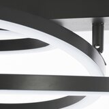 Brilliant LED prigušiva plafonska svetiljka PEDLEY LED/36W/230V crna | Eponuda.com