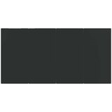  7-dijelni vrtni blagovaonski set s jastucima crni | shoptok.hr