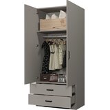 Hanah home ormar u sivoj boji yaman luna 1600 043 | ePonuda.com