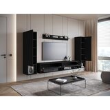 P & B Dnevni Regal Amadeo 2, Črna, 4-Delno | Shoptok.si