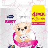 Hellena baby care vlažne maramice 4x56kom u