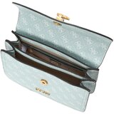 Guess Torba za čez ramo 'JAMES' svetlo modra / bela | Shoptok.si