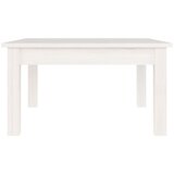  Stolić za kavu bijeli 55x55x30 cm od masivne borovine | shoptok.hr