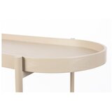 White Label Bež stranska mizica 39x85 cm Amaya – | Shoptok.si