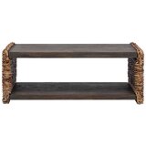 Stranska miza Naravna 90 x 45 x 35 cm Masivni mahagonijev les, (5000120421) | Shoptok.si