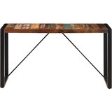  Blagovaonski stol od masivnog obnovljenog drva 140 x 70 x 75 cm | Shoptok.si