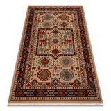 RugsX Volnena preproga KESHAN Čopki, Ornament orientalski 6668/53555 bež / bordo 80x145 cm, (5000174655) | Shoptok.si