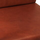  Fotelja od prave kože smeđa | shoptok.hr