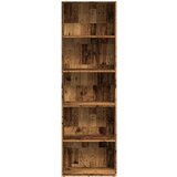 vidaXL Knjižna omara starinski les 60x30x189 cm inženirski les | Shoptok.si