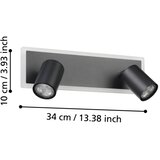 Eglo 901635 - LED spot svetiljka RIMBOCCHI LED/12W/230V crna | Eponuda.com